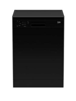 Beko Dfc04210B 12-Place Dishwasher - Black